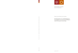 Maria Jo&atilde;o Martins dos Santos Development of a methodology to