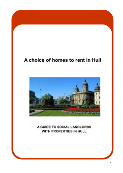 Social Housing Providers in Hull