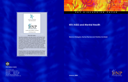 HIV/AIDS and Mental Health