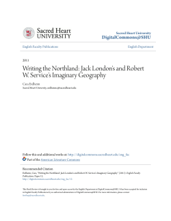 Jack London`s and Robert W. Service`s Imaginary Geography