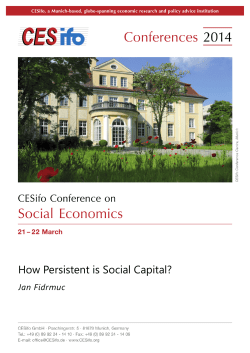 How Persistent is Social Capital?