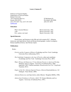 Curriculum Vitae - Boston University