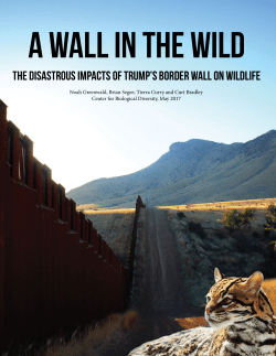 new study - Center for Biological Diversity