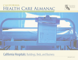 California Health Care Almanac | California Hospitals: Buildings