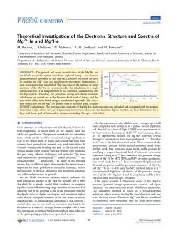 Theoretical Investigation of the Electronic Structure and Spectra of