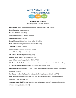 the Full List of Pre-Approved Topics