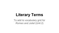 Literary Terms
