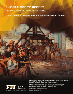 Racial Politics in Cuba and the Americas