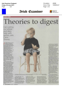 Theories to Digest