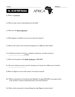 aFRiCa - Spring Branch ISD