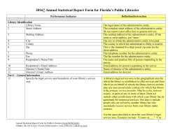 Definitions and Instructions