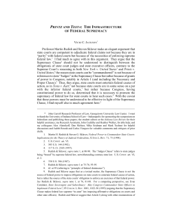 Printz and Testa - Robert H. McKinney School of Law