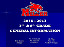 8TH GRADE - Pearland ISD