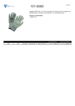 Rugged HPPE fiber is 10 times stronger than steel and 40