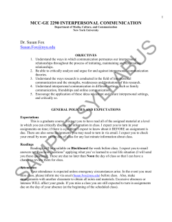 mcc-ge 2290 interpersonal communication