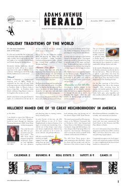 Dec 2007/Jan 2008 - Adams Avenue Herald