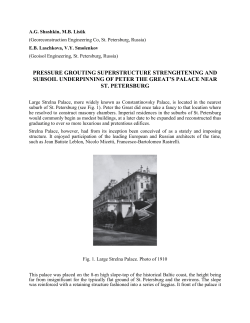 pressure grouting superstructure strenghtening and subsoil