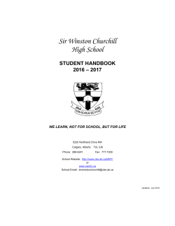 Sir Winston Churchill High School
