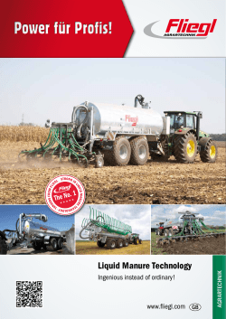 Power für Profis! - Fliegl Agrartechnik