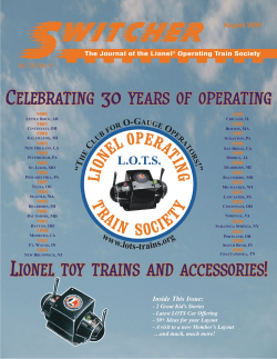 switcher - Lionel Operating Train Society