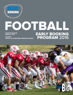 FOOTBALL - Big Kahuna