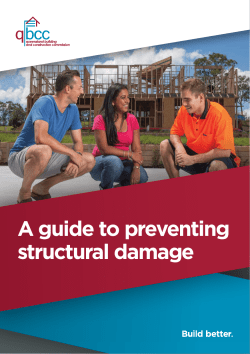 A guide to preventing structural damage