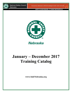 Downloadable pdf - National Safety Council, Nebraska