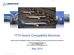 777X Airport Compatibility Brochure