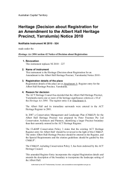 Heritage Register