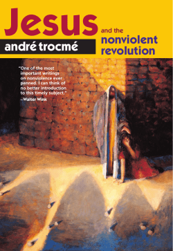 Jesus and the Nonviolent Revolution (Preview)