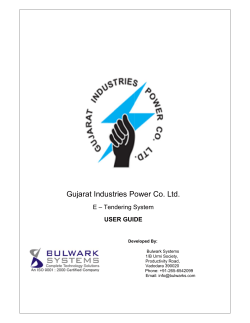 Gujarat Indust tries P ower C Co. Ltd d.