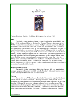 The Cay - Novelinks
