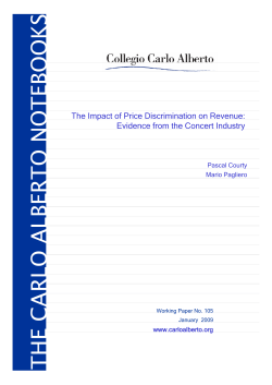 The Impact of Price Discrimination on Revenue: Evidence from the