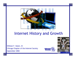 Internet history - Computer Science