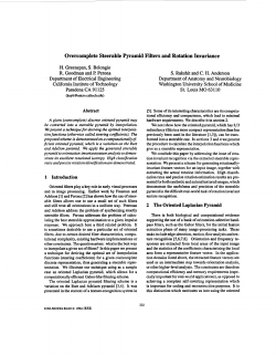 Overcomplete steerable pyramid filters and rotation invariance