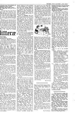 Litterae is a literary page and is not a thirty-six