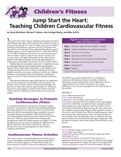 Teaching Children Cardiovascular Fitness