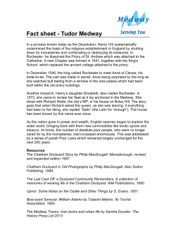Fact sheet - Tudor Medway