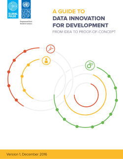 A Guide to Data Innovation for Development