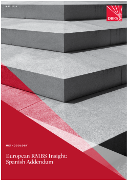 European RMBS Insight: Spanish Addendum