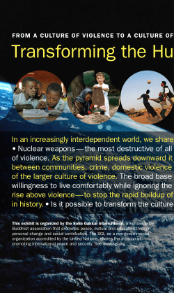 Transforming the Human Spirit Exhibition - Sgi-Usa