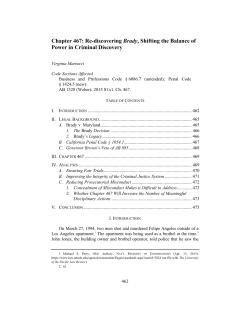 Chapter 467: Re-discovering Brady, Shifting the Balance of Power in