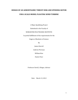 Figure 3: Floating Wind Turbine Concepts
