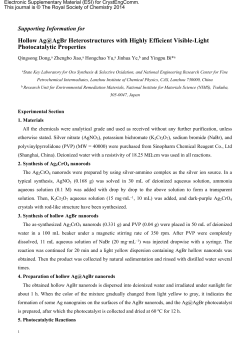 Supporting Information - Royal Society of Chemistry