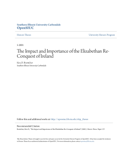 The Impact and Importance of the Elizabethan Re