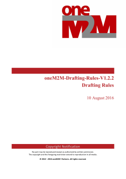 oneM2M-Drafting-Rules-V1.2.2 Drafting Rules