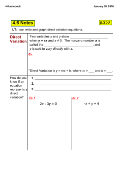 4.6 Notes