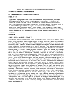 COMPUTER INFORMATION SYSTEMS ENGLISH