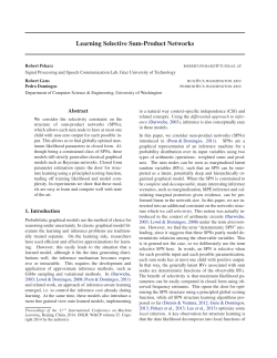 Learning Selective Sum