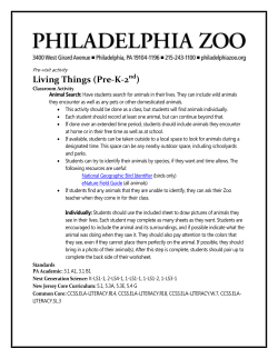 Living Things (Pre-K-2 )